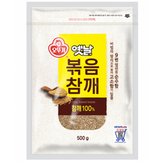 OTTOGI 不倒翁 老炒芝麻, 500g, 1包