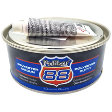 폴리코 88 판금퍼티 1kg LS 아연퍼티 경화제포함, 1개