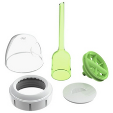 닥터브라운 2024 최신형 옵션스플러스 통기시스템 와이드형(넓은목 1P) PESU/PP/유리 젖병 호환 컨버전킷 세트 150ml 270ml, 1개