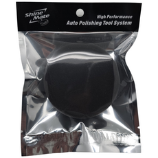 샤인메이트 스펀지 광택 패드 3인치 shinemate 차량 세차 스폰지 자동차 폴리싱, 검정(80ppi), 1개