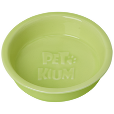 페키움 강아지 고양이 도자기 밥그릇 물그릇 6컬러, 1개, 그린