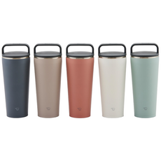 조지루시 보온보냉 손잡이 캐리 텀블러 SX-LA72H HM, 스톤그레이HM, 1개, 720ml