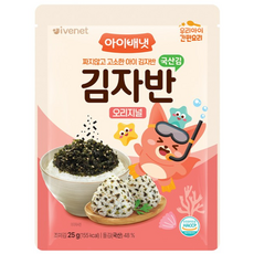 [아이배냇] 아기반찬 김자반 2종 25g x 6박스 행사, S119김자반 오리지널 6개, 1세트