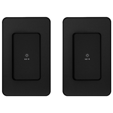 CHEIL ELECTRIC 工業 The Art Plus 金屬黑 總關燈開關 1開 20A, 2個