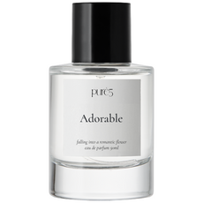PURE5 로맨틱한 로즈 플로럴 데이트 향수 ADORABLE, 1개, 50ml