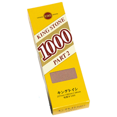 킹 숫돌 칼갈이 1000 방 숯돌 칼 가위 연삭 연마 일제 킹스톤, 1개