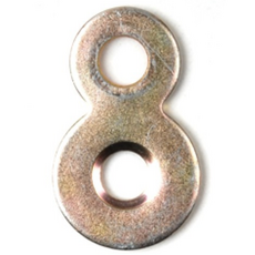 8자 연결철물 낱개, 1개