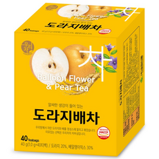 송원 도라지배차 40티백, 1g, 40개입, 1개