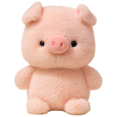 네이처타임즈 귀여운 동물 친구들 인형, 18cm, 돼지, 1개