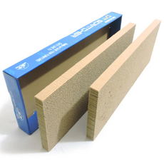 daily friends 貓咪雙面貓抓板 2入, 混色, 1個