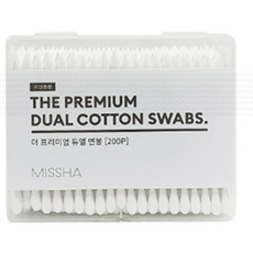 미샤 더 프리미엄 듀얼 면봉, 10개, 200개입