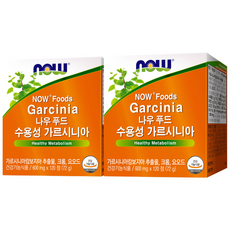 NOW Foods 水溶性藤黃果補充錠, 120顆, 2盒