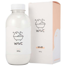 웨이브코리아 과일 버블바스 3종 거품목욕 아기입욕제 화이트 비누, 380g, 1개