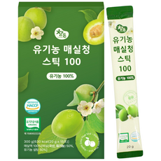 참든 유기농 매실청 스틱, 15개, 20g