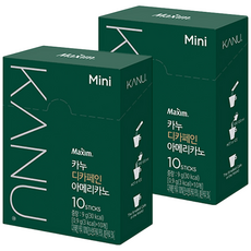 카누 미니 디카페인 아메리카노, 900mg, 10개입, 2개