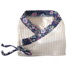 Grooming Dog 狗狗感性野花絎縫生活韓服褙子背心, 象牙白