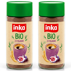 잉카 유기농 오르조 치커리 무카페인 대체 커피, 바이오 무화과, 100g, 2개, 1개입