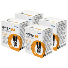 케어센스 N 개인용혈당검사지, 50개입, 4개