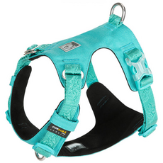 트루러브 강아지 력셔리 하네스 TLH 6281, 민트, 1개
