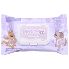 펫트루(PETRUE) 그루미 워시글로브 FOR BODY 반려동물용 전신목욕장갑, 1개, 10개입