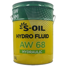 에스오일 SOIL 하이드로 플루이드 AW 68 20L 고성능 내마모성 유압 작동유, 1개