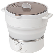 [독일브랜드] 접이식 실리콘 멀티포트 1L 무선포트 전기포트 전기주전자 무선주전자 폴딩포트 폴딩주전자 라면포트 라면조리기 자취