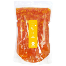 담아요 수제 오렌지자몽청(오렌지큐브+자몽알갱이) 정백당, 2kg, 1개, 1개입