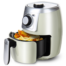 에어프라이어 가정용 에어프라이기, 아이보리, 라이트