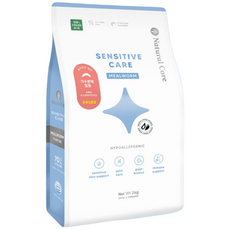 센시티브케어 밀웜 알러지 눈물 피모 화이트도그사료 작은입자 S사이즈 8mm, 눈물개선/눈건강, 1.2kg, 1개