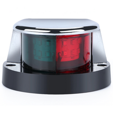 [발통마켓] 듀얼 LED 항해등 보트 선박 신호등 써치라이트 네비게이션, 마름모보트등(듀얼)