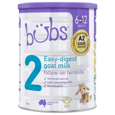 Aussie Bubs Easy-Digest 염소 우유 팔로워 포뮬라 6-12개월 800g, 1개