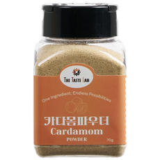 더테이스트랩 카다멈 가루 파우더 Cardamom 향신료, 1개, 70g