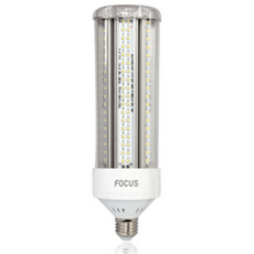 포커스 LED 보안등 파워램프 40W E39 투명, 1개, 주광색