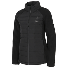 피닉스 여성 겨울 스포츠 프렌치 덕 다운(DIVO 플리스) 경량 패딩 자켓 블랙
