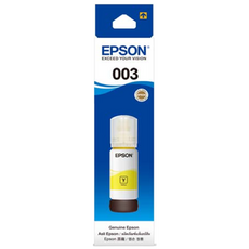 엡손 003 검정 잉크 (T00V100) EPSON 003 정품 잉크 호환 제품 L1110 L3100 L3110 L3150 L5190 L3106 L3200 L3210 L11050, 1개, Epson 003 Yellow/노랑 잉크