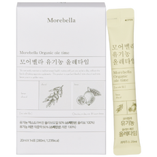 모어벨라 유기농 올레타임 14포 20ml, 1개, 280L
