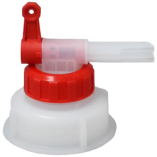 20리터 말통 소분 밸브 소분코크 소분캡 말통펌프 세제용 락스용 말통용, 소분밸브(20L용), 1개, 20L