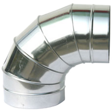 엘보 90도 75-300 덕트부속 닥트부속 닥트 배관 배공용품 환기자재 함석 소켓, 엘보90도 - 75Ø, 1개