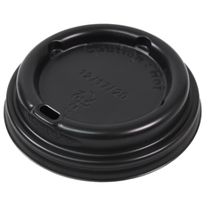 12온스 16온스 20온스 22온스 타공형 검정리드 종이컵뚜껑, 1박스