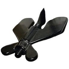 모이무드 휴대용 나비 방문 도어락 호텔 걸쇠 이중 안심 문 잠금 장치 침입방지 해외 여행, 블랙, 1개