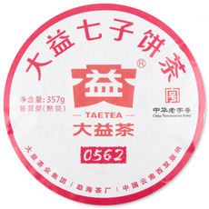 七子餅茶0562普洱熟餅茶, 357g, 1入, 1入