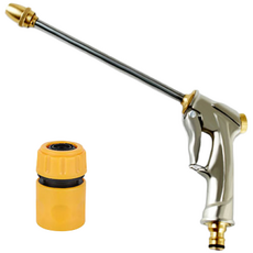 NEED 매직 물 호스용 스프레이건 6종 고압 분사기 정원 베란다 청소 물호스 헤드 분사건, 1개