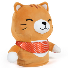 야옹이 퍼터커버 / 동물 커버 캐릭터 헤드커버 골프채 커버 클럽커버 퍼터카바 말렛형 헤드카바 일자형 투볼 말렛 반달 퍼터커버, CHORAL