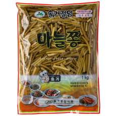 솔거식품 마늘종 마늘쫑 장아찌, 1개, 1kg