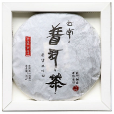 雲南普洱熟茶茶餅, 357g, 1入