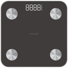 아이리버 스마트 체지방 체중계, 1개, 블랙, SB-H301B