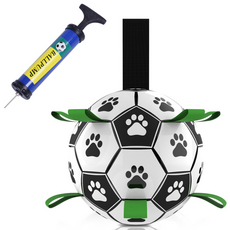 광탄이네 강아지 축구공 터그놀이 장난감 펌프 포함, 1세트, 단일