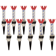 볼벤 자석 골프티 마그네틱 자석티 골프티꽂이, 10개, 레드