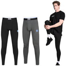 파리생제르망 시그니쳐 기능성 스포츠 남성 프리미엄 기모 타이즈 레깅스 2종 세트