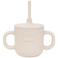 국내생산 아이냠 3in1 실리콘 스파우트 빨대컵 자기주도 양손컵, 크림, 1개, 200ml